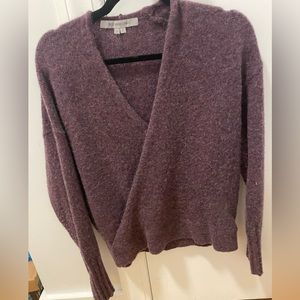 360 Cashmere Rocky Barnes Purple Sweater